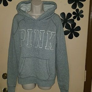 Pink hoodie sweater